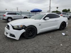 Salvage cars for sale at Colton, CA auction: 2017 Ford Mustang GT