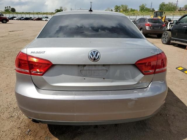 2013 Volkswagen Passat SE