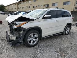 Vehiculos salvage en venta de Copart Opa Locka, FL: 2015 Toyota Highlander Limited