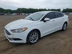 Salvage cars for sale at Conway, AR auction: 2017 Ford Fusion SE