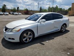 Salvage cars for sale at Gaston, SC auction: 2011 Lexus GS 350