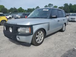 Salvage cars for sale from Copart Madisonville, TN: 2006 Land Rover Range Rover HSE