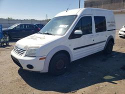 Salvage trucks for sale at Fredericksburg, VA auction: 2012 Ford Transit Connect XLT