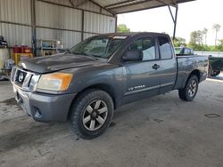 Salvage cars for sale at Cartersville, GA auction: 2008 Nissan Titan XE