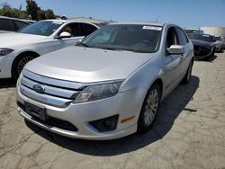 Salvage cars for sale at Martinez, CA auction: 2012 Ford Fusion Hybrid