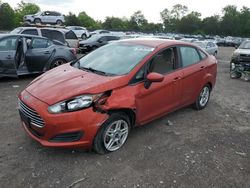 Salvage cars for sale at Madisonville, TN auction: 2018 Ford Fiesta SE