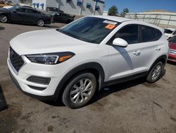 Salvage cars for sale at Albuquerque, NM auction: 2020 Hyundai Tucson SE