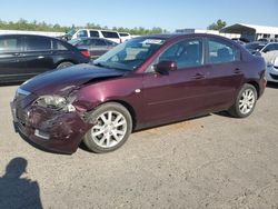 Salvage cars for sale from Copart Fresno, CA: 2008 Mazda 3 I