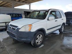 Salvage cars for sale from Copart West Palm Beach, FL: 2002 Honda CR-V EX