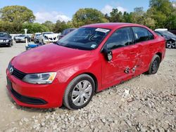 Salvage cars for sale at Seaford, DE auction: 2011 Volkswagen Jetta Base