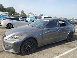 Salvage cars for sale at Van Nuys, CA auction: 2016 Lexus IS 200T