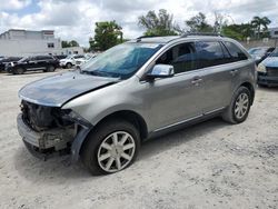 Salvage cars for sale at Opa Locka, FL auction: 2008 Lincoln MKX