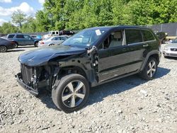 Salvage cars for sale at Waldorf, MD auction: 2016 Jeep Grand Cherokee Limited