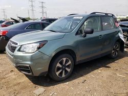 Salvage cars for sale from Copart Elgin, IL: 2018 Subaru Forester 2.5I