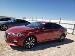 Salvage cars for sale at Andrews, TX auction: 2020 Nissan Altima SR