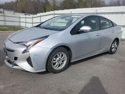 Salvage cars for sale at Assonet, MA auction: 2017 Toyota Prius