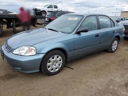 Honda Civic LX salvage cars for sale: 2000 Honda Civic LX