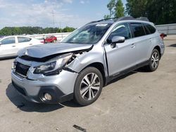 Salvage cars for sale from Copart Dunn, NC: 2018 Subaru Outback 2.5I Limited