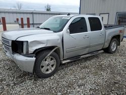Salvage cars for sale at Appleton, WI auction: 2012 Chevrolet Silverado K1500 LT