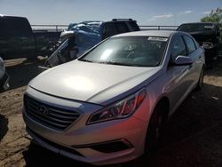 Salvage cars for sale at Albuquerque, NM auction: 2017 Hyundai Sonata SE