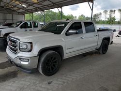 Salvage cars for sale at Cartersville, GA auction: 2016 GMC Sierra C1500 SLT