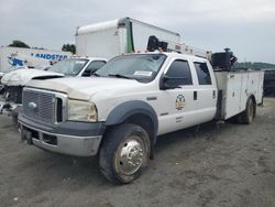 Salvage trucks for sale at Cahokia Heights, IL auction: 2006 Ford F550 Super Duty