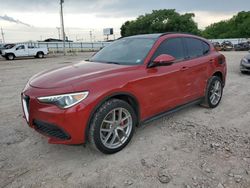 Salvage cars for sale at Oklahoma City, OK auction: 2018 Alfa Romeo Stelvio TI Sport