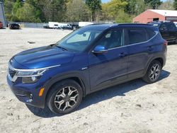 Salvage cars for sale at Mendon, MA auction: 2022 KIA Seltos EX