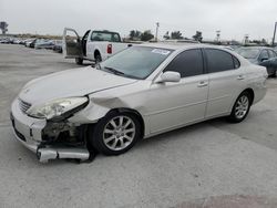 Salvage cars for sale from Copart Sun Valley, CA: 2002 Lexus ES 300