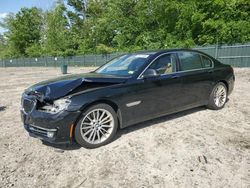 BMW 750 lxi salvage cars for sale: 2013 BMW 750 LXI