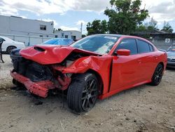 Salvage cars for sale from Copart Opa Locka, FL: 2018 Dodge Charger R/T