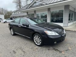 Salvage cars for sale at North Billerica, MA auction: 2007 Lexus ES 350