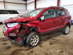 Salvage cars for sale at Pennsburg, PA auction: 2018 Ford Ecosport SE