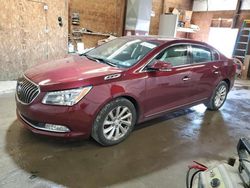Salvage cars for sale at Ebensburg, PA auction: 2016 Buick Lacrosse