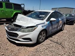 Salvage cars for sale at Phoenix, AZ auction: 2018 Chevrolet Cruze LS
