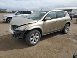 Salvage cars for sale at Brighton, CO auction: 2006 Nissan Murano SL
