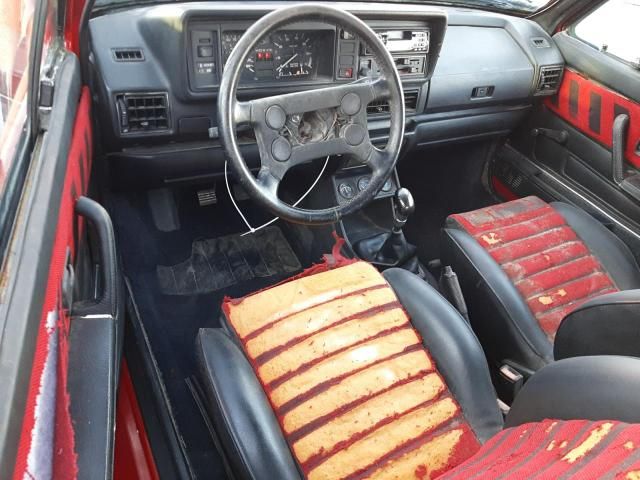 1986 Volkswagen Cabriolet