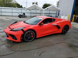 Salvage cars for sale from Copart San Diego, CA: 2021 Chevrolet Corvette Stingray 2LT