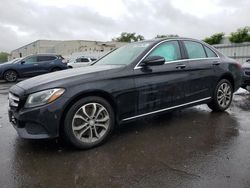 Salvage cars for sale at New Britain, CT auction: 2016 Mercedes-Benz C 300 4matic