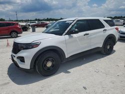 Salvage cars for sale at Arcadia, FL auction: 2020 Ford Explorer Police Interceptor