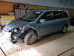 Salvage cars for sale at Kincheloe, MI auction: 2010 Toyota Sienna XLE