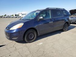 Salvage cars for sale from Copart Bakersfield, CA: 2007 Toyota Sienna CE