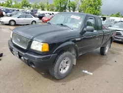 Salvage cars for sale from Copart Bridgeton, MO: 2002 Ford Ranger Super Cab