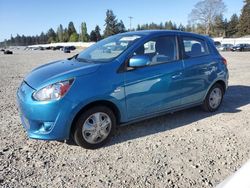 Buy Salvage Cars For Sale now at auction: 2015 Mitsubishi Mirage DE
