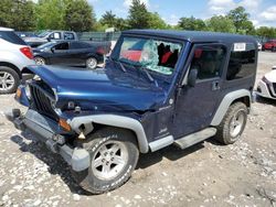 Salvage cars for sale from Copart Madisonville, TN: 2005 Jeep Wrangler / TJ Sport