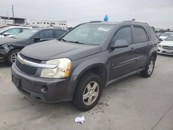 Salvage cars for sale at Grand Prairie, TX auction: 2008 Chevrolet Equinox LT