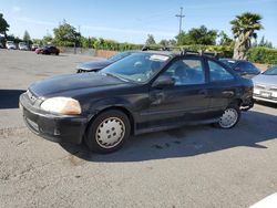 Salvage cars for sale from Copart San Martin, CA: 1997 Honda Civic DX