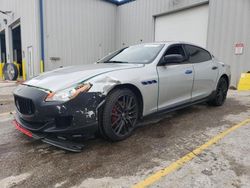 Salvage cars for sale at Rogersville, MO auction: 2014 Maserati Quattroporte S