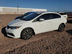 Salvage cars for sale from Copart Phoenix, AZ: 2015 Honda Civic EX