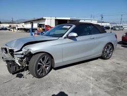 Salvage cars for sale from Copart Sun Valley, CA: 2016 BMW 228 I Sulev